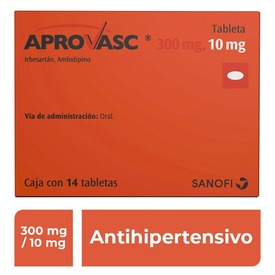 APROVASC 300MG/10MG C 14 TAB