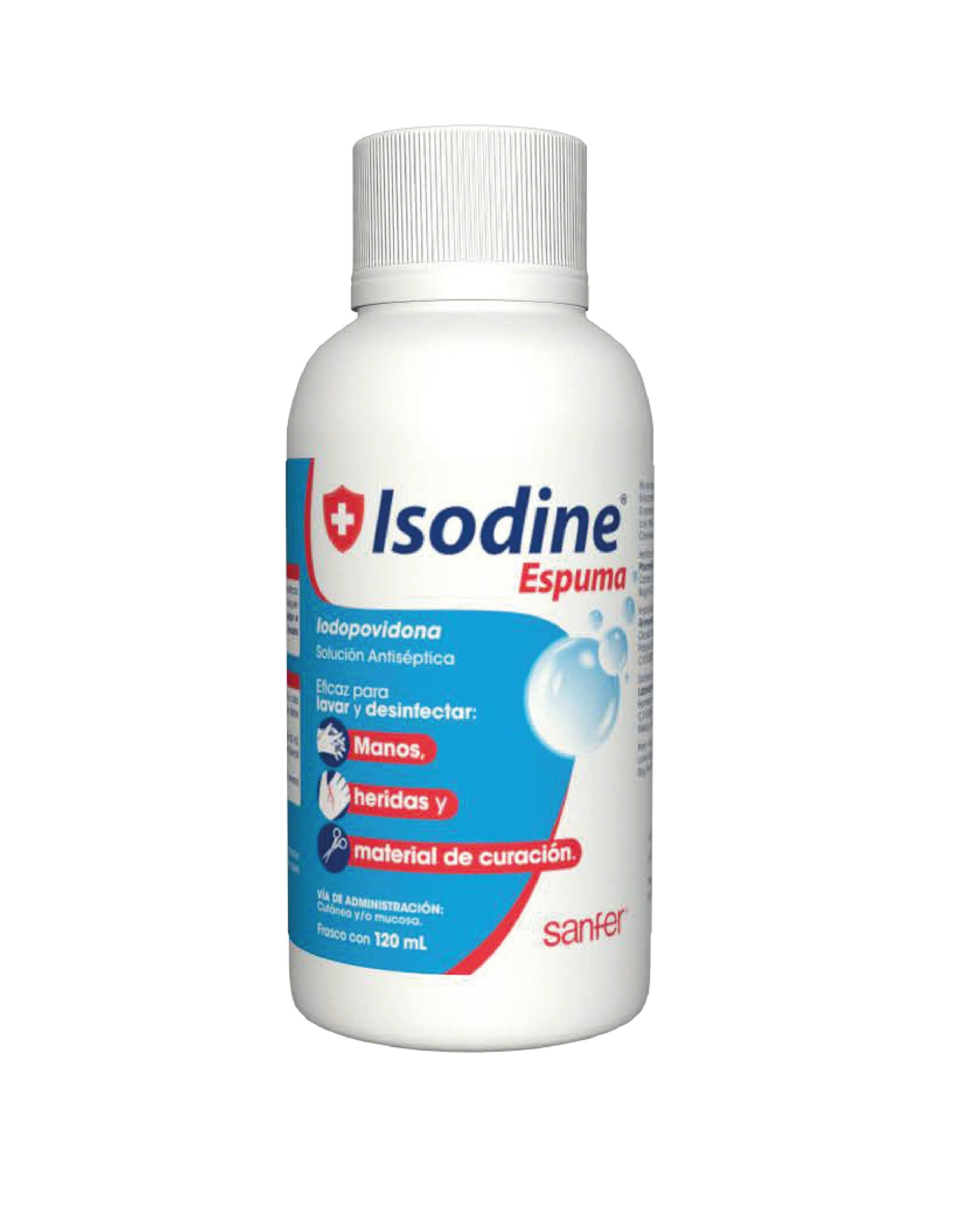 ISODINE ESPUMA 120ML