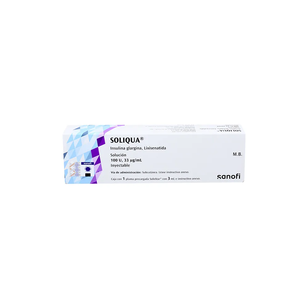 SOLIQUA 100U INY 33MCG/3ML C 1
