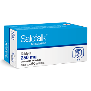 SALOFALK 250MG C 60 GRAG MESALAZINA