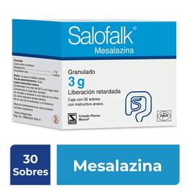 SALOFALK GRANULADO 3G C 30 SOB MESALAZINA