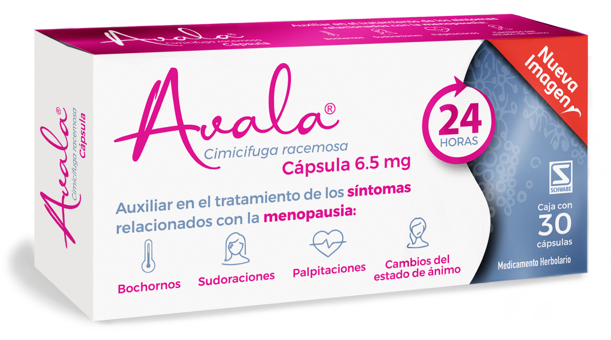 AVALA 6.5MG C 30 CAP CIMICIFUGA ROCEMOSA