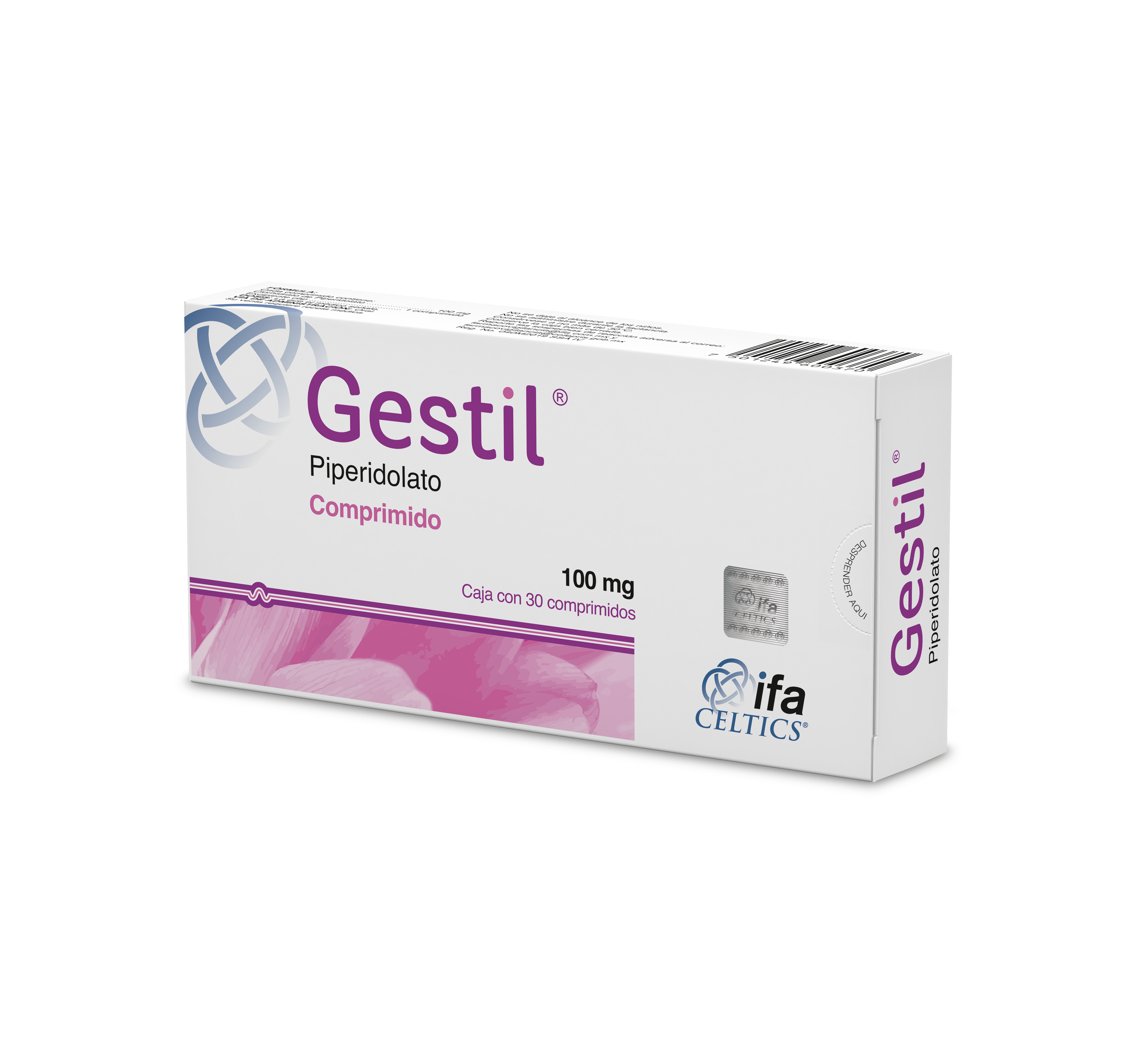 GESTIL 100MG C 30 TAB PIPERIDOLATO