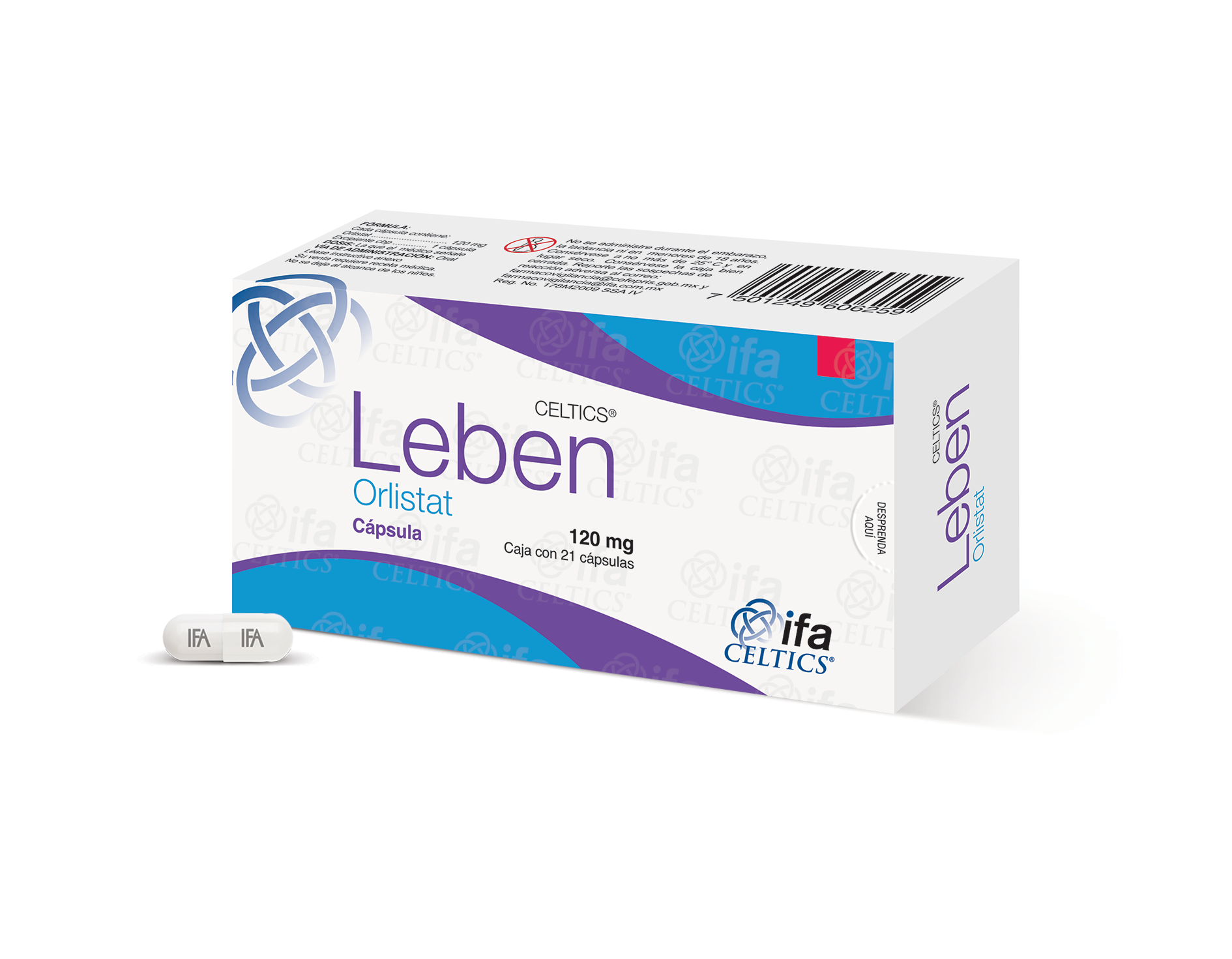 LEBEN 120MG C 21 CAP