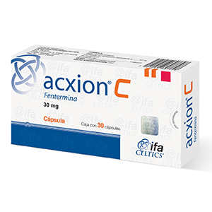 ACXION C 30MG C 30 CAP FENTERMINA