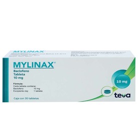 MYLINAX 10MG C 30 TAB BACLOFENO