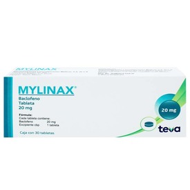 MYLINAX 20MG C 20 TAB BACLOFENO