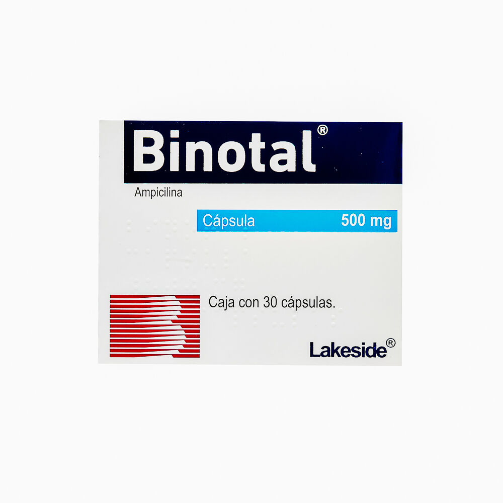 BINOTAL 500MG C 30 CAP  AMPICILINA