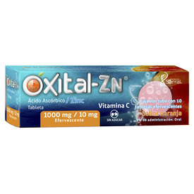 OXITAL-ZN 100010MG EFERV SNARANJA C 10