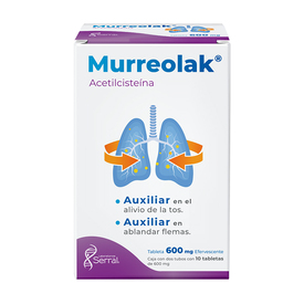 MURREOLAK 600MG TAB EFERV C 20 ACETILSISTEINA
