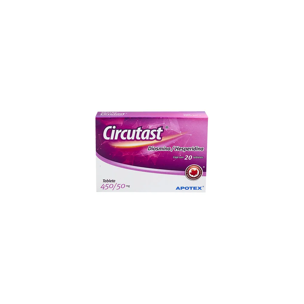 CIRCUTAST C 20 TAB DIOSMINA/HESPERIDONA