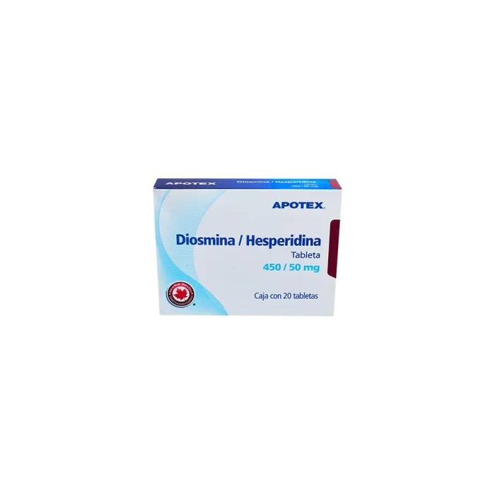 DIOSMINA/HESPERIDINA 450/50MG C 20 TAB APOTEX