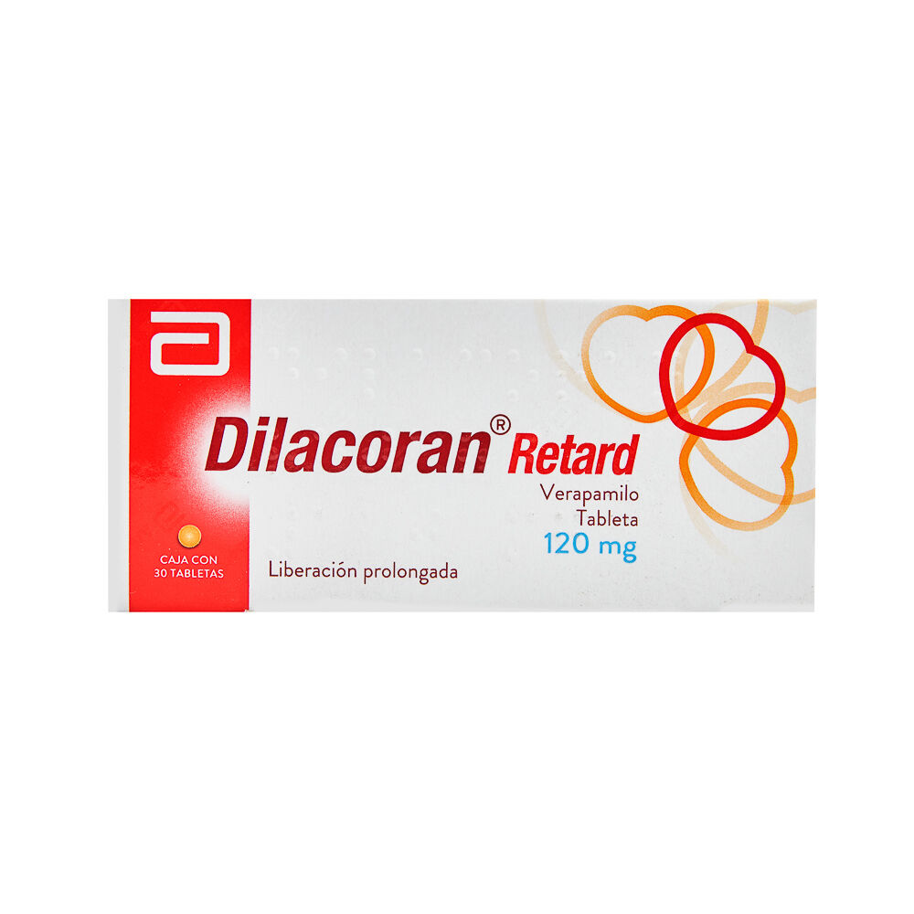 DILACORAN RETARD 120MG C 30 TAB VERAPAMILO