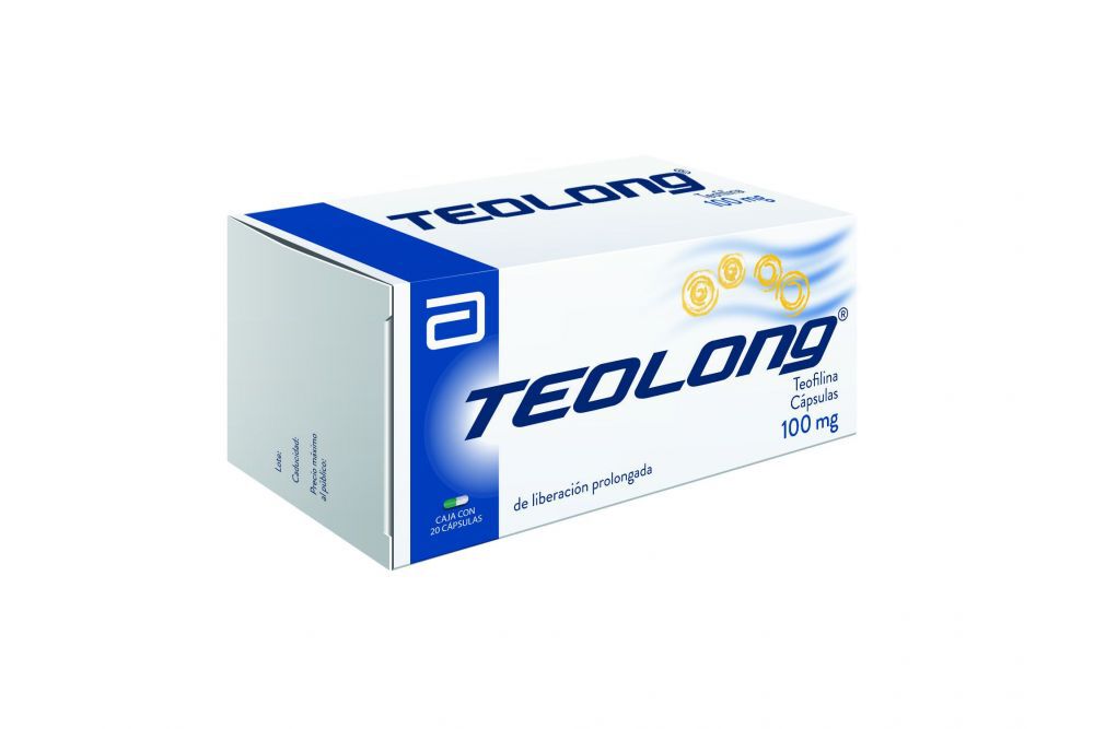 TEOLONG 100MG C 20 CAP TEOFILINA
