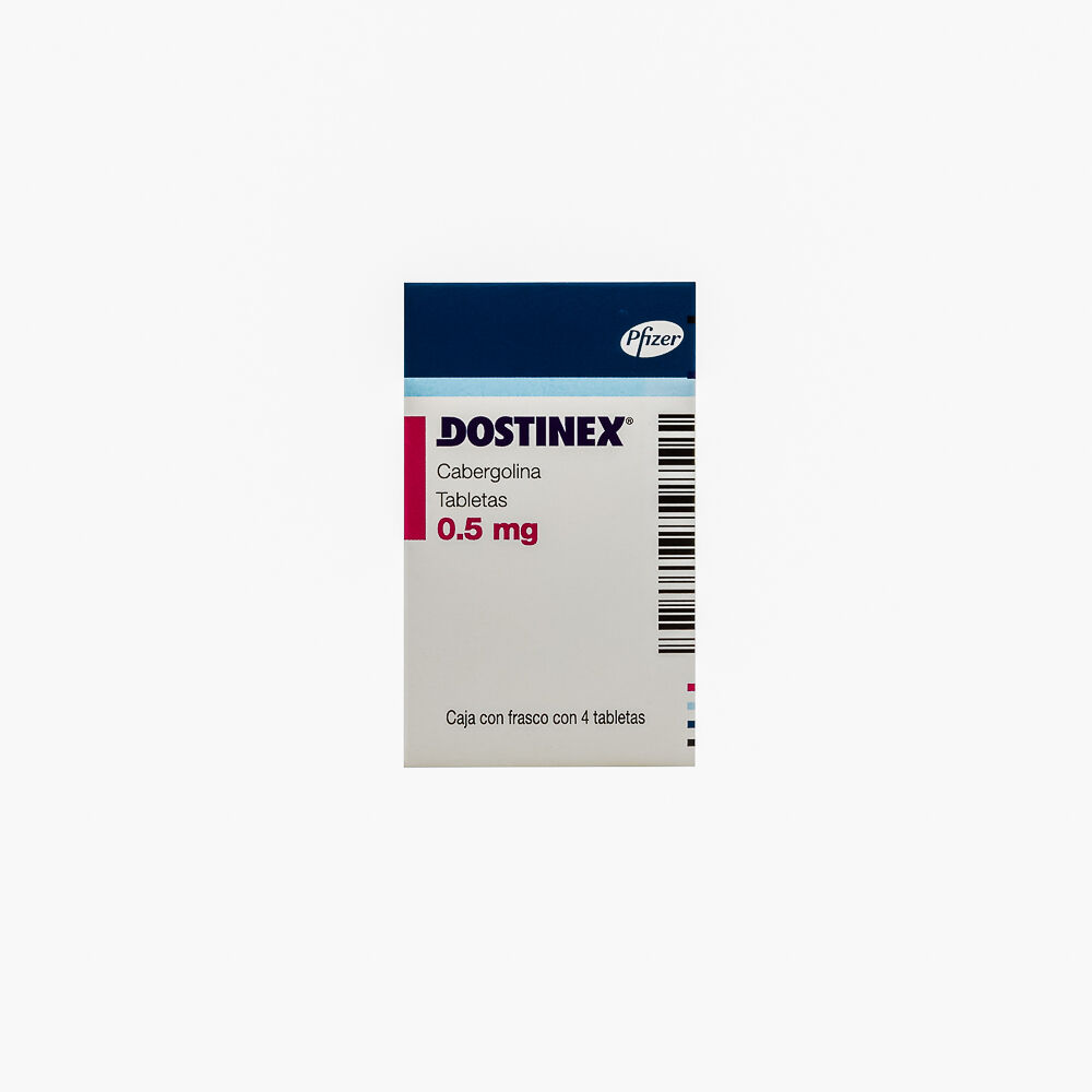 DOSTINEX 0.5MG C 4 TAB CABERGOLINA
