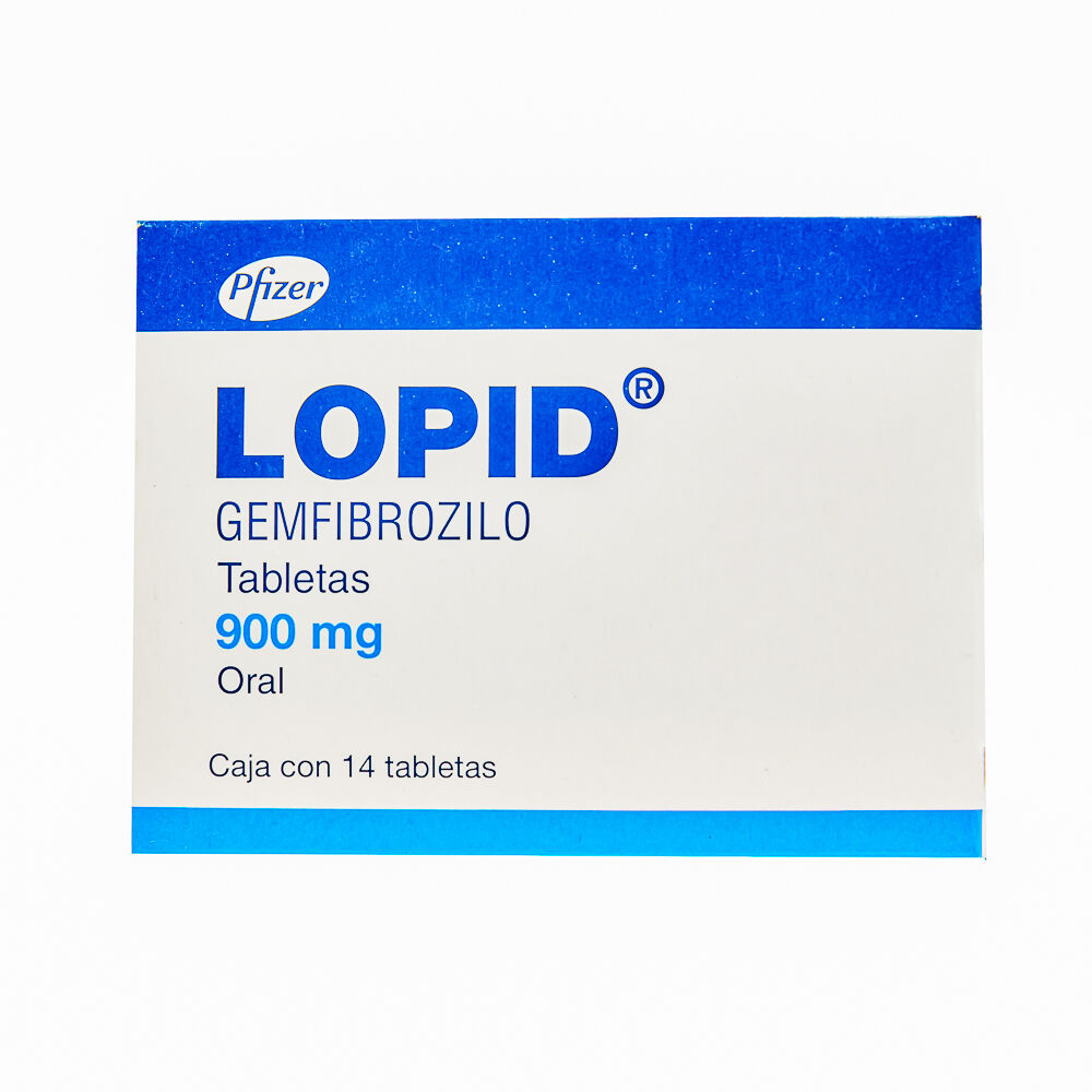 LOPID 900MG C 14 TAB GEMFIBROZILO