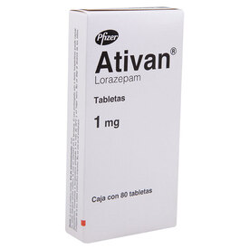 ATIVAN 1MG C 80 TAB LORAZEPAM