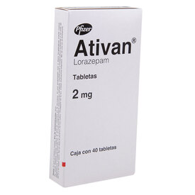 ATIVAN 2MG C 40 TAB LORAZEPAM