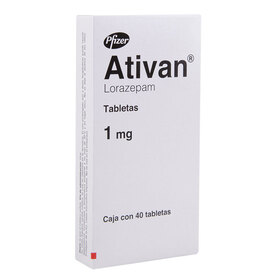 ATIVAN 1MG C 40 TAB LORAZEPAM