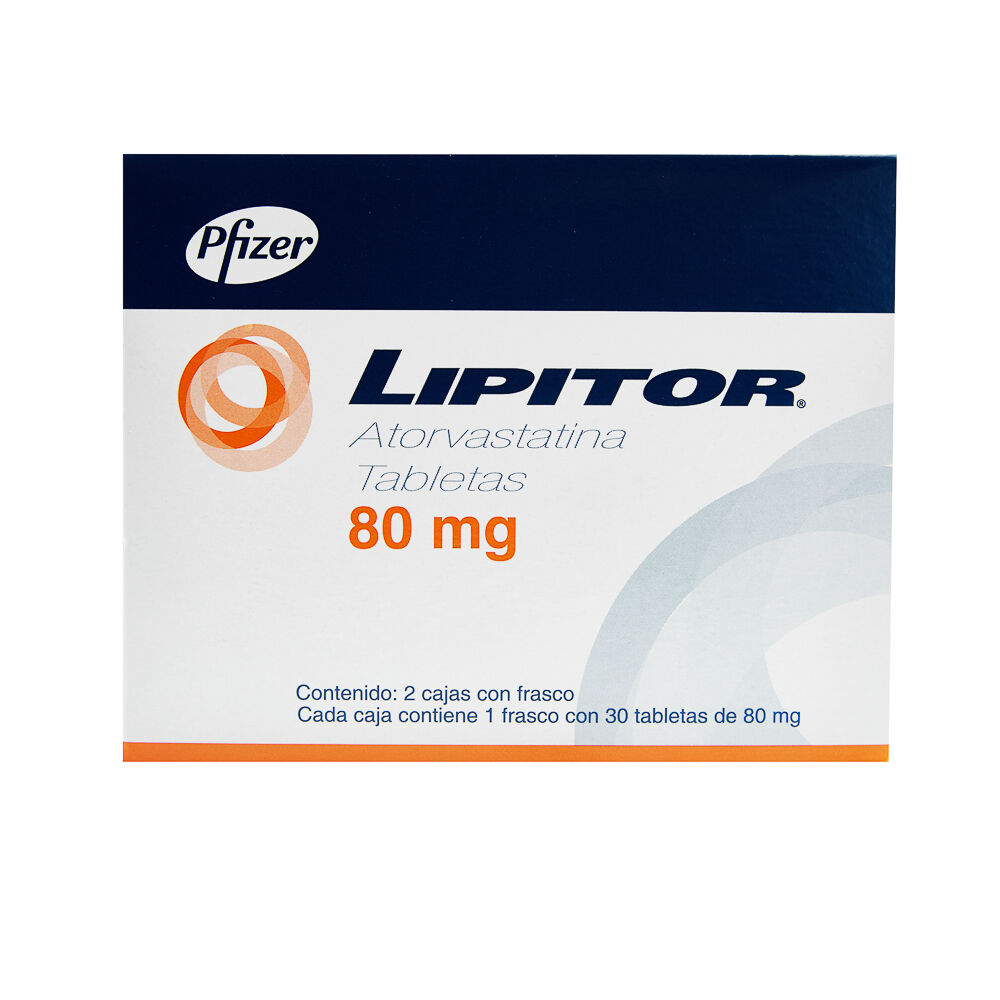 LIPITOR 80MG C 30 TAB 1  1 ATORVASTATINA