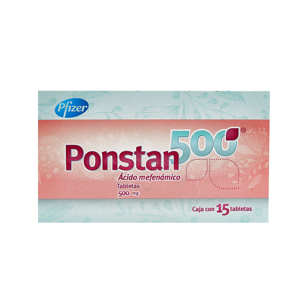 PONSTAN 500 C 15 TAB MEFENAMICO ACIDO