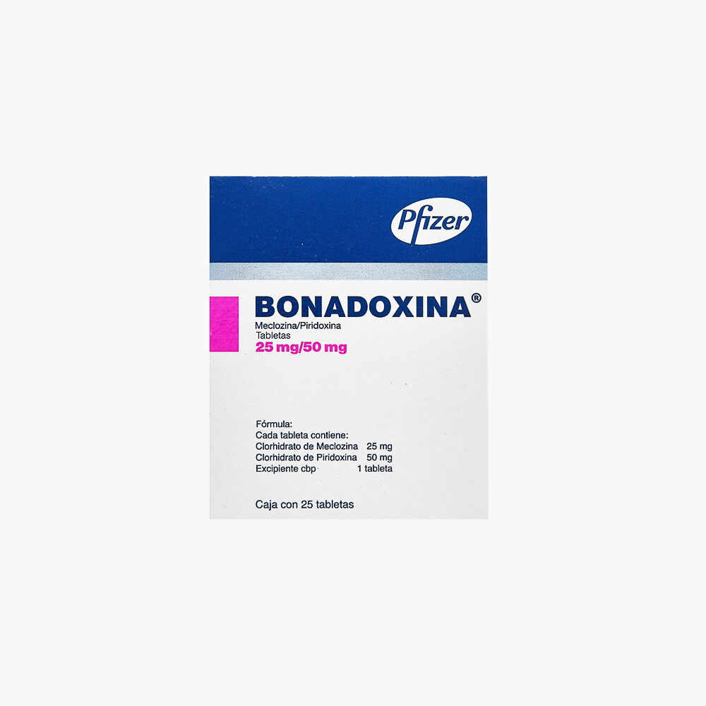 BONADOXINA C 25 TAB