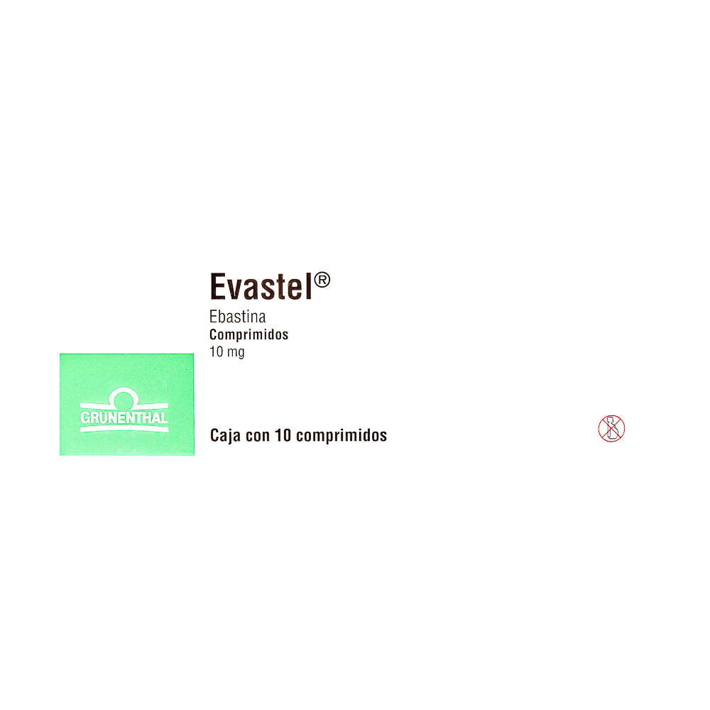 EVASTEL 10MG C10 TAB EBASTINA