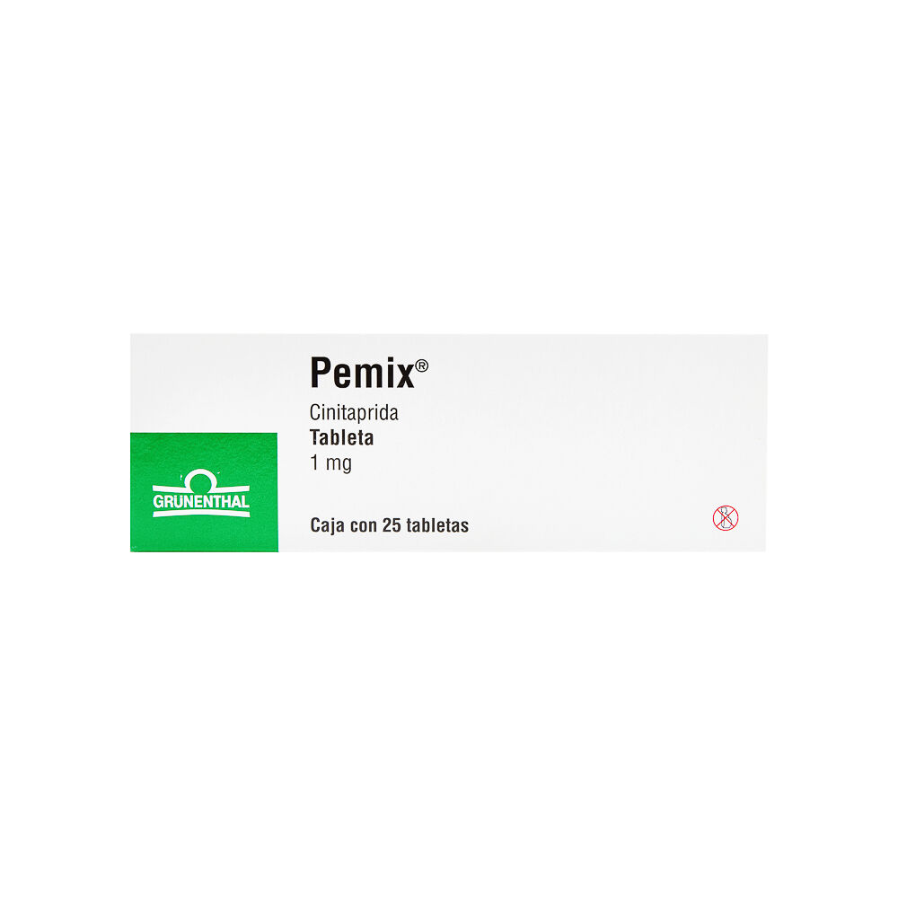 PEMIX 1MG C 25 TAB CINITAPRIDA