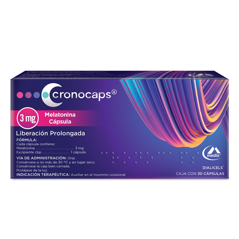 CRONOCAPS 3MG C 30 CAP MELATONINA