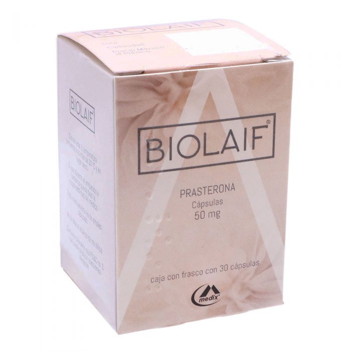 BIOLAIF 50MG C 30 CAP PRASTERONA