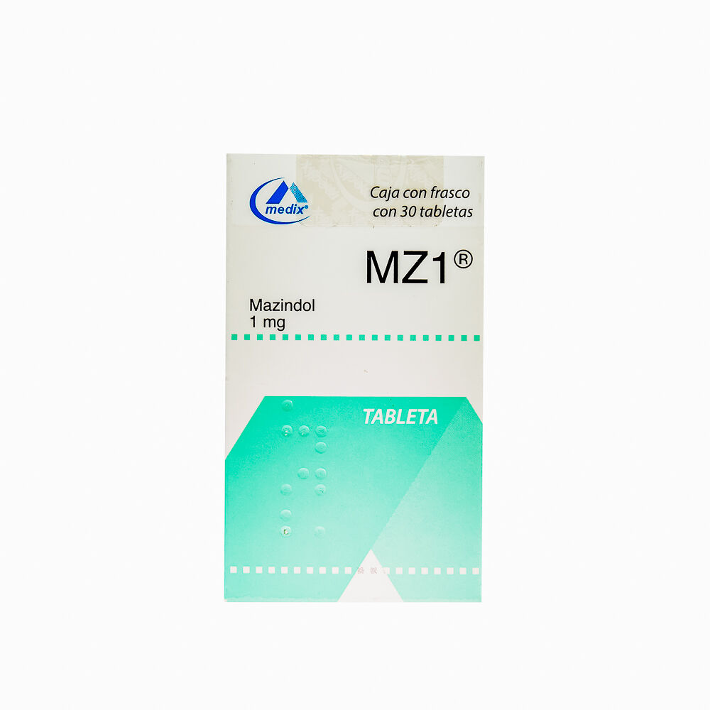 MZ1 1MG C 30 TAB III MAZINDOL