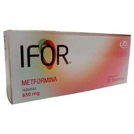 IFOR 850MG C 30 TAB METFORMINA
