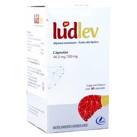 LUDLEV C 60 TAB C MARIANA/ACIDO ALFA LIPOICO