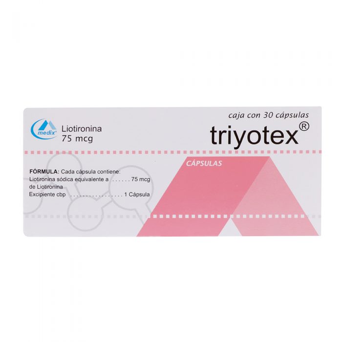 TRIYOTEX 10MCG C 30 TAB LIOTIRONINA