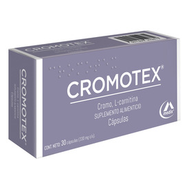 CROMOTEX 330MG C 30 CAP SUPLE ALIMENT