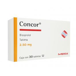 CONCOR 2.50MG C 30 TAB BISOPROLOL