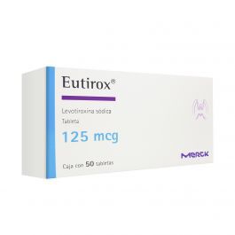EUTIROX 125MCG C 50 TAB