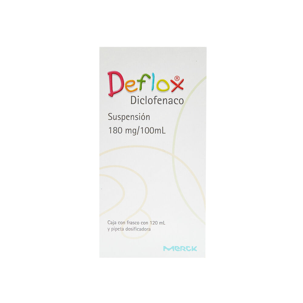 DEFLOX SUSP 120ML PED CHICLE