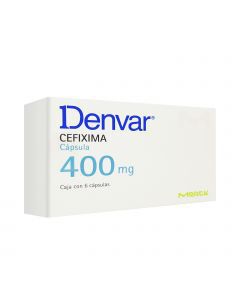 DENVAR 400MG C 6 CAP CEFIXIMA