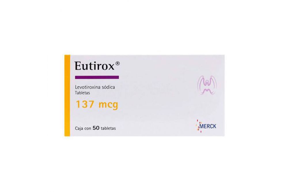 EUTIROX 137MCG C 50 TAB
