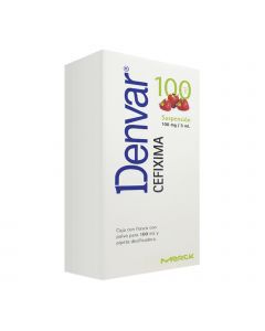 DENVAR SUSP 100ML 100MG CEFIXIMA