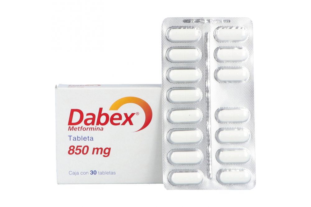 DABEX 850MG C 30 TAB METFORMINA