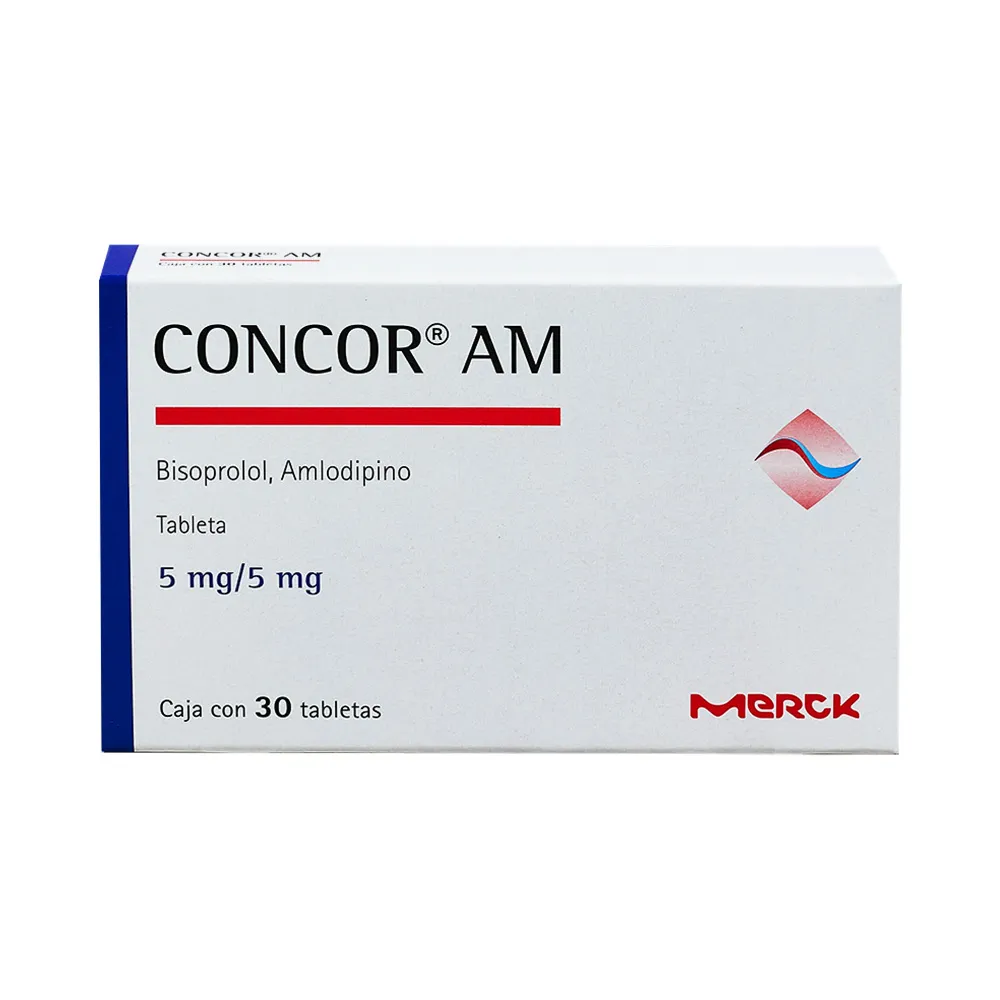 CONCORAM 5/5MG C 30 TAB BISOPROLOLAMLODIPINO