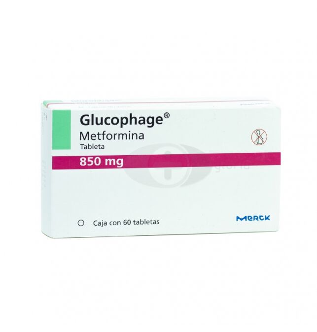GLUCOPHAGE 850MG C 60 TAB NP