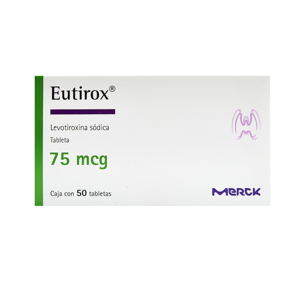 EUTIROX 75MCG C 50 TAB
