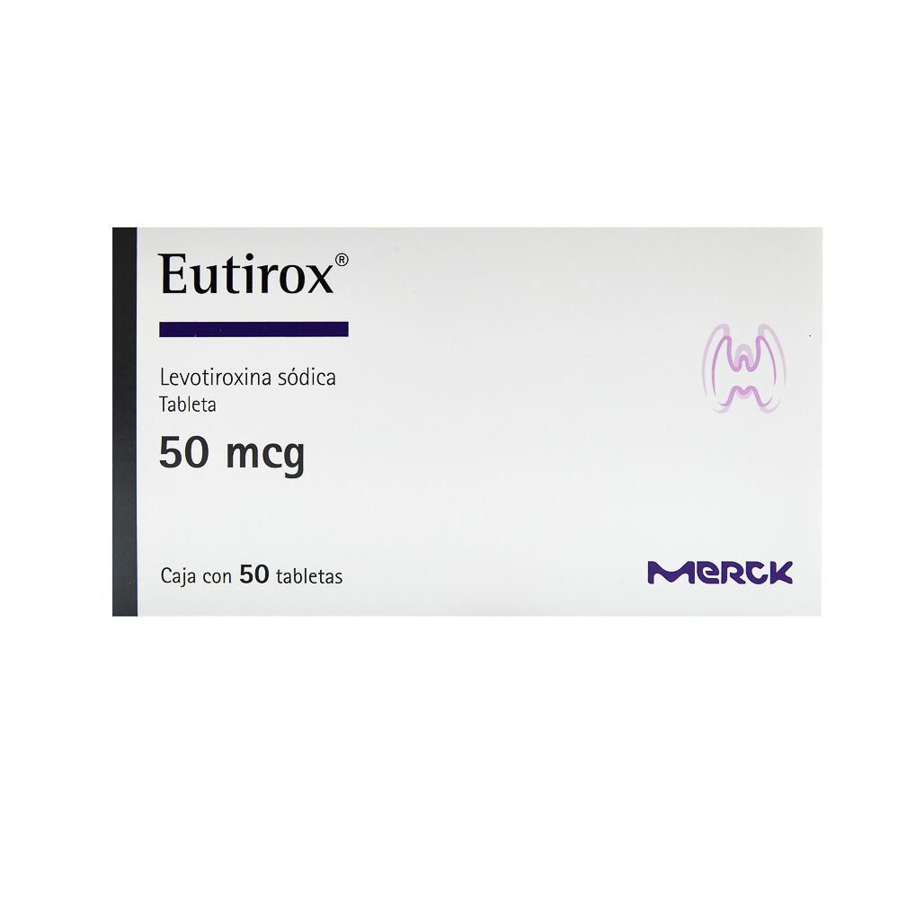 EUTIROX 50MCG C 50 TAB
