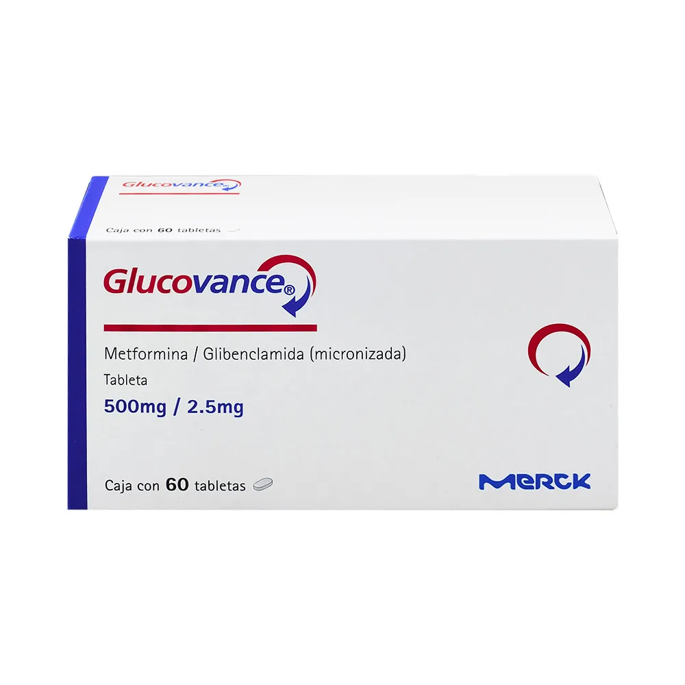 GLUCOVANCE 500MG/2.5MG C 60 TAB