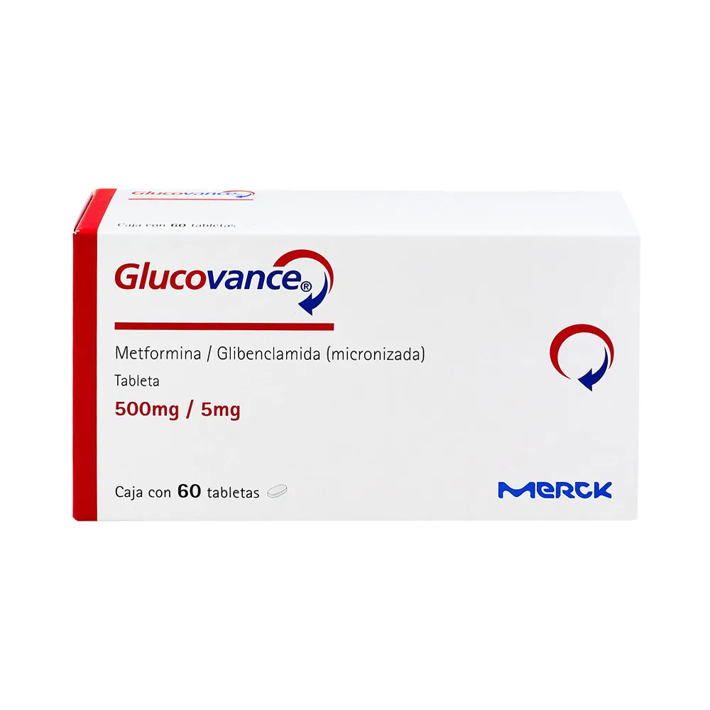 GLUCOVANCE 500MG/5MG C 60 TAB