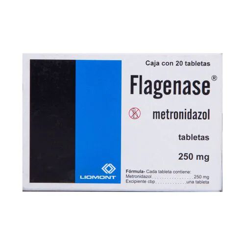 FLAGENASE 250MG C 20 TAB METRONIDAZOL