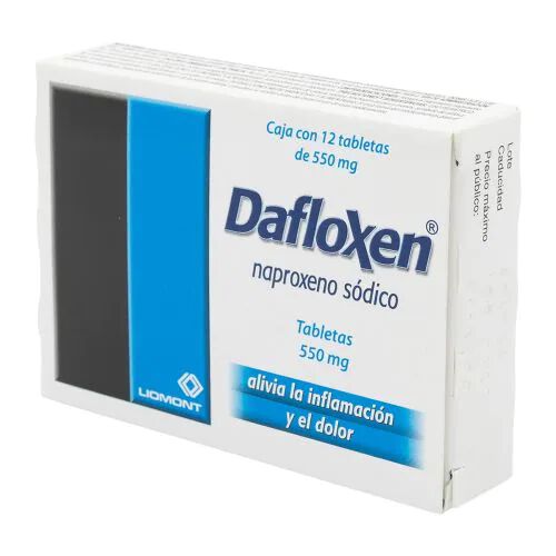 DAFLOXEN 550MG C 12 TAB